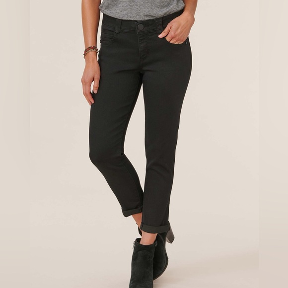 Democracy Women's Black Jeans Freedom Ankle Skimmer Size 4 - Picture 1 of 10
